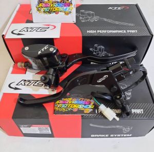HANDLE MASTER REM KTC RACING & KTC KYTACO BLACK SERIES CNC + 1TABUNG PNP BEBEK MATIC RX KING/ VARIO/ LEXI/ NINJA R/ NINJA RR/ NINJA150/ NINJA250/ VIXION/ AEROX/ BEAT/ R15 R25/ CB150R/ CBR 150 250/ SCOOPY/ FINO DLL UNIVERSAL