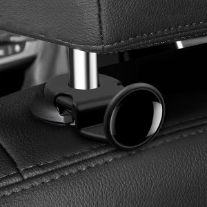 1 or 2 Piece Car Seat Back Car Circular Buckle Multifunctional Storage Plastic Hook for MG HS ZR ZT TF Mulan Trophy Mg6 MG5