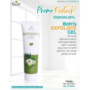 Batrisyia Herbal Exfoliate Gel 100ml