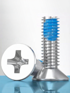 TIANZHUOJINSHU | Anti-Loosening Stainless Steel Flat Head Cross Screw