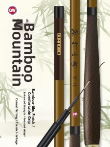 GW | Carbon Ultra-Hard Fishing Rod 5.4m