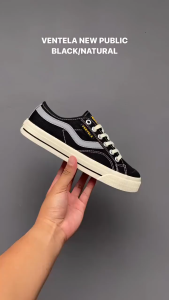 Sneakers Casual Ventela New Public Black Natural Original
