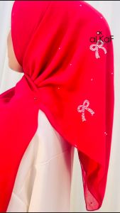 Bawal Diamond Preminum Cotton | hijab Bawal | tudung Bawa | new arrival raya collection 2025