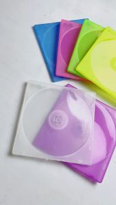 Topla CD Case Segi "A" tanpa Cover Tempat Kaset Bening Kotak Mika 50 Pcs