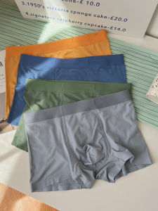 Nâng Cấp Quần Lót Modal Cao Cấp 60S Cho Nam Thoải Mái Công Sở Kháng Khuẩn Giữa Eo Quần Lót Boxer