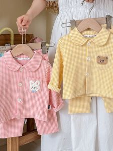Childrens Warm Flannel Pajama Set