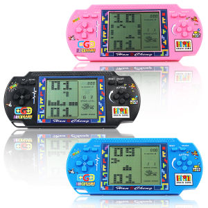 Large screen Tetris game console retro nostalgic classic childrens handheld game console electronic toy