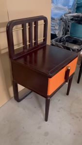 Tiancai Bedside Table Drawer high quality Cabinet Chair Drawer Bedroom Chair Solid Wood Bedroom and Side table chair