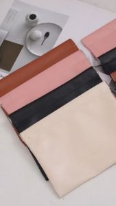 GRATIS ONGKIR - D6371 Dompet Mini Portable Serbaguna / Tas Kosmetik Polos Praktis / Pouch Charger Magnet Aesthetic