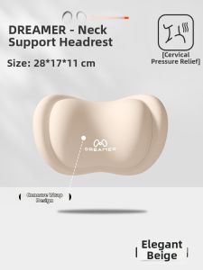 ZHIMENGREN | Ergonomic Adjustable Neck Pillow for Office and Gaming Chairs