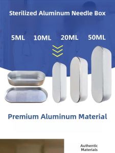 Medical Aluminum Needles Box Acupuncture Box for Beauty Salon Pimple Needle Dark Spot Needle Box Health Care Massage Equipment