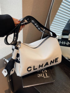 This Years Popular Casual Soft Wide Shoulder Strap Pillow Bag Womens 2023 New Arrival Fashionable All-Match Shoulder Messenger Bag