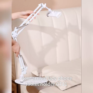 JOPREE CT11 Lazy Tablet Holder Stand Adjustable Angle Anti Slip Folding Arm untuk Ipad Smartphone