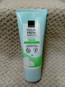 AVON FEELIN FRESH CRYSTAL TAWAS DEODORANT CREAM 55g