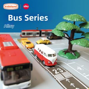 Collectible Diecast Double-Decker Bus Model