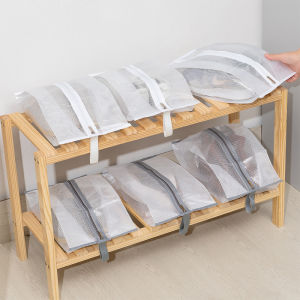Water Resistant Travel Shoe Bags for Packing Protable Shoe Storage Organizer Waterproof Shoe Pouch with Zipper