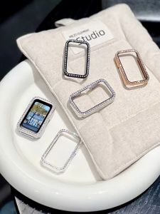 Case Anti Gores Diamond untuk Huawei Band 10/9/8: Aksesoris Jam Tangan Smartwatch