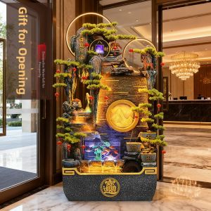 YISHI | Water Curtain Wall Fish Tank Decorative Screen