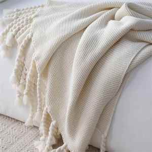 Handwoven Nordic Style Bed/Chair Cover