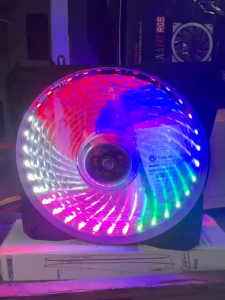 Quạt Fan Case 12 cm led 7 màu (15 bóng ) hiệu ứng đẹp mắt đổi màu liên tục - M21