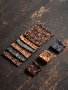 ผ้าเช็ดชาแบบหนาทำจากผ้าฝ้ายลินินมือทำจากชาวฮ่องกง ผ้าเช็ดชาสไตล์จีนสำหรับใช้ในบ้าน ผ้าเช็ดชาสำหรับฝึกซ้อมธรรมชาติ