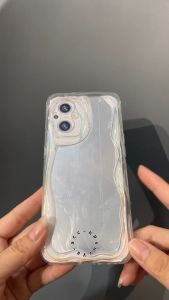 Silikon Case Wave Mirror Cermin TPU Cover: Aksesoris untuk Ponsel Realme, Oppo & Xiaomi