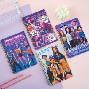 Bandai | 2026 NEW Group Spiral Notebook Creative Merchandise Student Classroom Notebook Color Pages Notebook Gift Diary Colorful