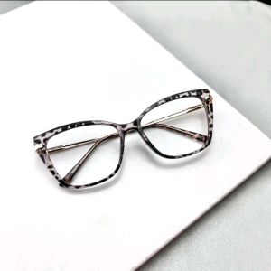 Kacamata Pria Wanita Minus Photocromic Anti Radiasi Cat Eyes korea Style Murah YA9017