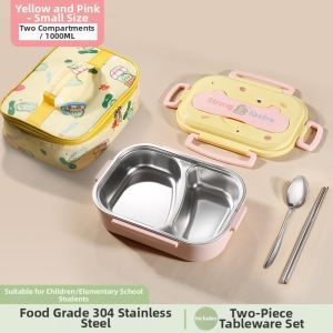 Food-Grade Insulated Stainless Steel Lunch Box for Children