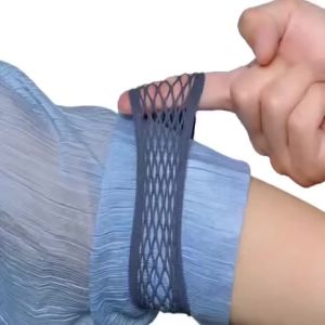 High-Elasticity Anti-Slip Plastic Arm Bands – Snug Comfortable Cuff Holders Ideal for Fitness Gym and Daily Wear Workouts