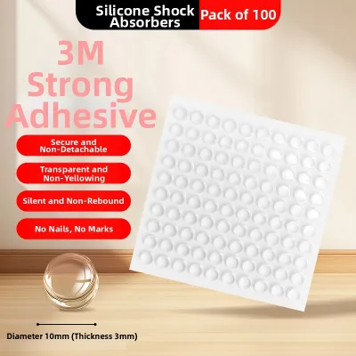 3M | Transparent Silicone Anti-Collision Pads for Furniture