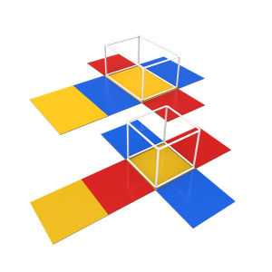 Bộ Mô Hình Thể Học Khối Chữ Nhật Khối Lập Phương Từ Tính Có Thể Gập Lại Cho Học Sinh Tiểu Học Bộ Giáo Cụ Thể Hiện Giải Thuật Có Thể Tháo Rời