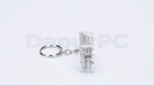 Gantungan Kunci Keychain Acrylic Music Box 18 Tones Mechanical Kotak Musik