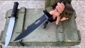 มีดเดินป่า มีดดาบ มีดหมอ มีดเดินป่าใหญ่ คอลูมบี่ COLUMBIA KNIFE มีดตรง สนิมง่าย ความแข็งสูง ที่ 28 ชิ้น สำหรับกลางแจ้ง/บ้าน/ป้องกันตัวเอง/ปอก