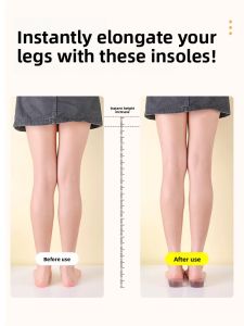 ZUYINBULUO | Hollow Design Height-increasing Insole for Ladies Summer Shoes