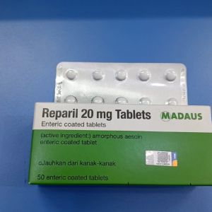 REPARIL 20MG TABLETS 10S - melegakan bengkak dan lebam