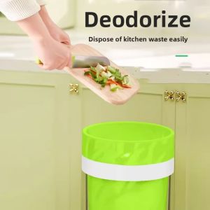 MONLEYTA | Thickened Mosquito Repellent Drawstring Trash Bags Home Use Kitchen Compost Plastic Bags Extra Thick Handheld garbage Pouches