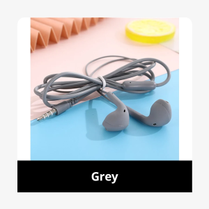 other | Macaron Color Wired Earphones In-Ear Bass Earbuds with Mic 3.5mm Jack for Phone
