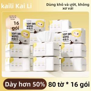 Kaili | Khăn Lạnh Đa Năng Dành Cho Trẻ Sơ Sinh 16 Gói