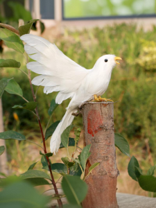 Đồ Trang Trí Ngoài Trời Bằng Lông Thật Của Nghệ Nhân Puyi Chim Giả Chim Tay Chim Vàng Đồ Trang Trí Đồ Thủ Công Đồ Trang Trí Nhà Cửa