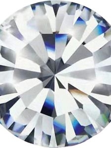 Synthetic Cubic Zirconia Rhinestone 4.6mm Diamond-like Gem for DIY Nail Art and Fashion Jewelry