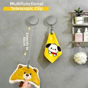 YOULE | Adjustable Child-friendly Towel Hanger