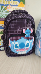 46CM D1-M6611 / STITCH DESIGN Korea Backpack / Beg Galas Sekolah Rendah & Menengah / Kanak-Kanak Kids Cartoon