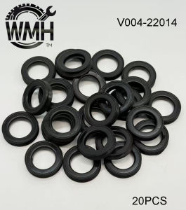 20pcs 22014 Fuel Injector Rubber Seals size23.2x13.6x5MM For Toyota