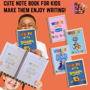 SMC SHELF "Notebook Character for Kids - Good for practice writing and training! Make writing creative and fun schoolsupplies