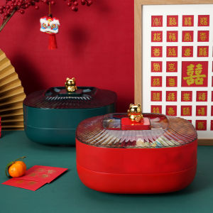 Rotatable Multi-layered Snack Tray