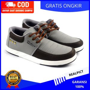 Sepatu Sneakers Snekers Kuliah Pria Casual Main Jalan Jalan Hitam Kekinian Cb 02 Sepatu Keren Cowok