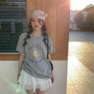 Attractive Loose Casual Womens T-shirt