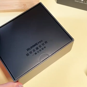 RUNWE Máy Cạo Râu Khô Cầm Tay Nhỏ Gọn Lưỡi Cạo Ngang Tăng Diện Tích Tiếp Xúc Màu Đen Công Suất 2W Cổng Sạc Type C Tiện Lợi An Toàn Cho Da