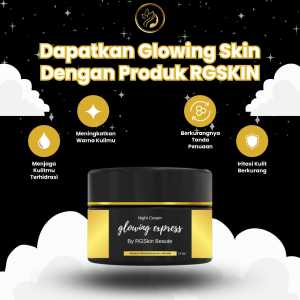 RGskin krimPelicin Flek Glowing krim express mencerahkan
